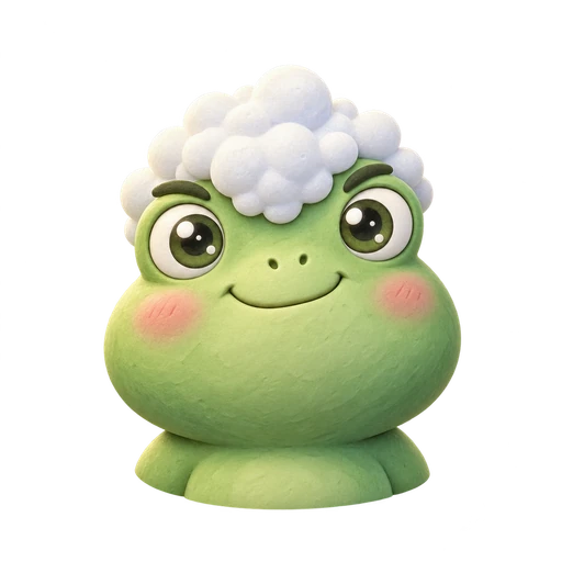 Splashgrump friendly clay portrait