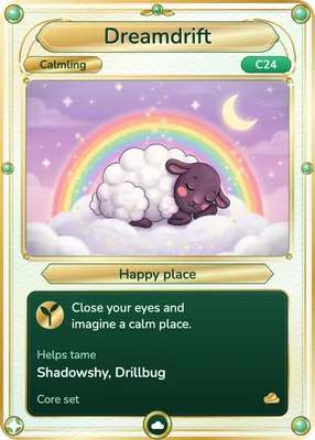 The Dreamdrift (happy place) card