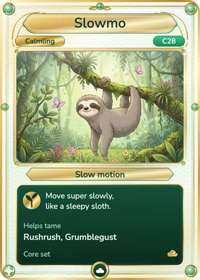 The Slowmo (slow motion) card