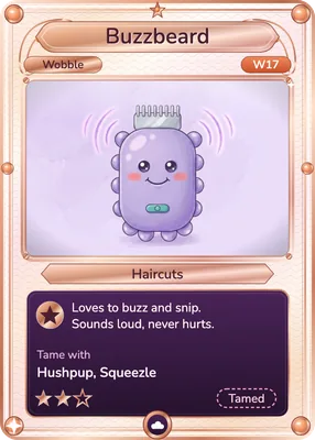 The Buzzbeard (haircuts) card