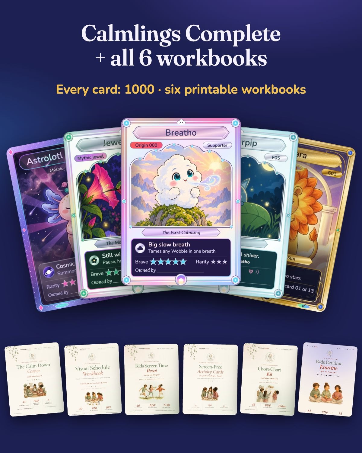 Calmlings Complete + All 6 Workbooks