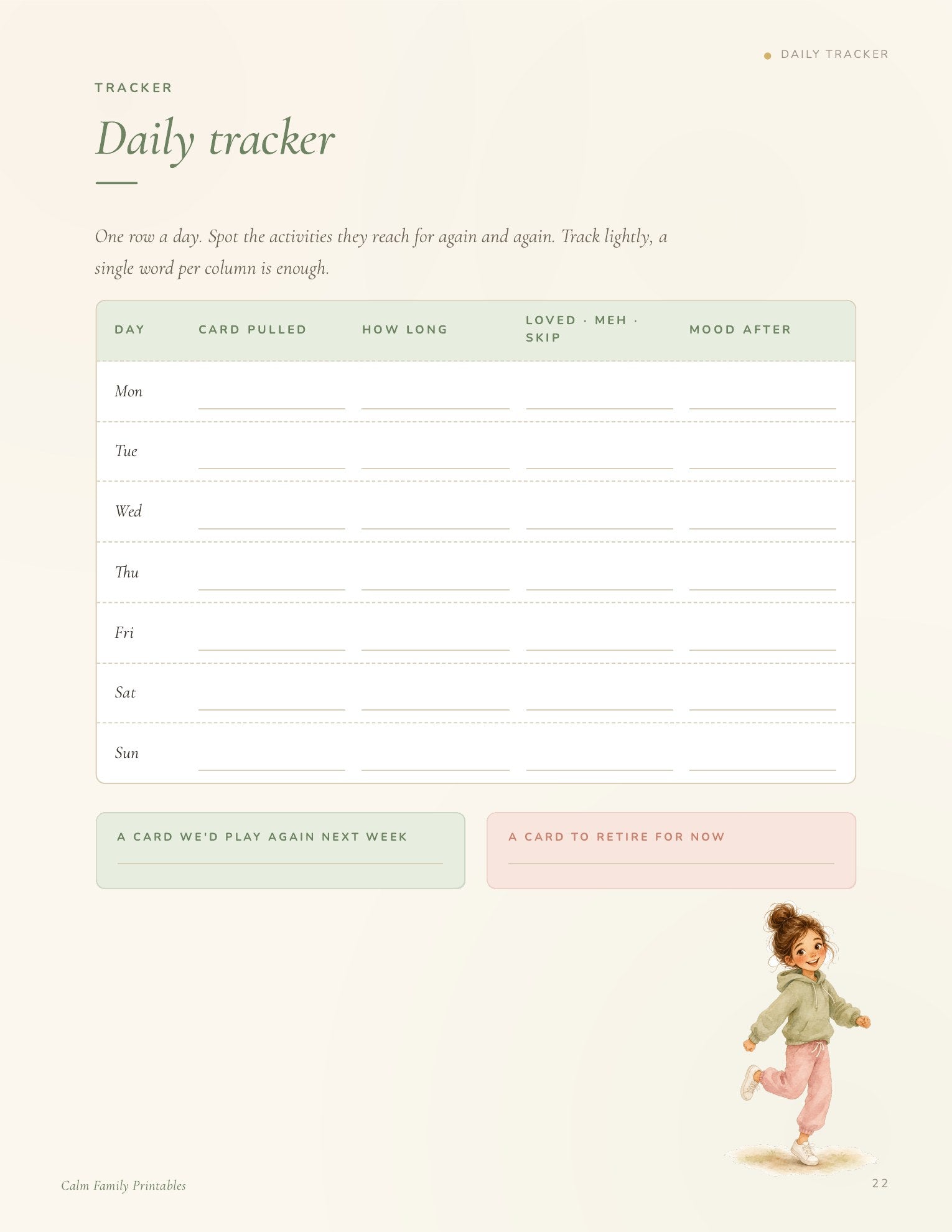 Screen-Free Activity Cards page 22 preview - printable screen-free activity card for kids